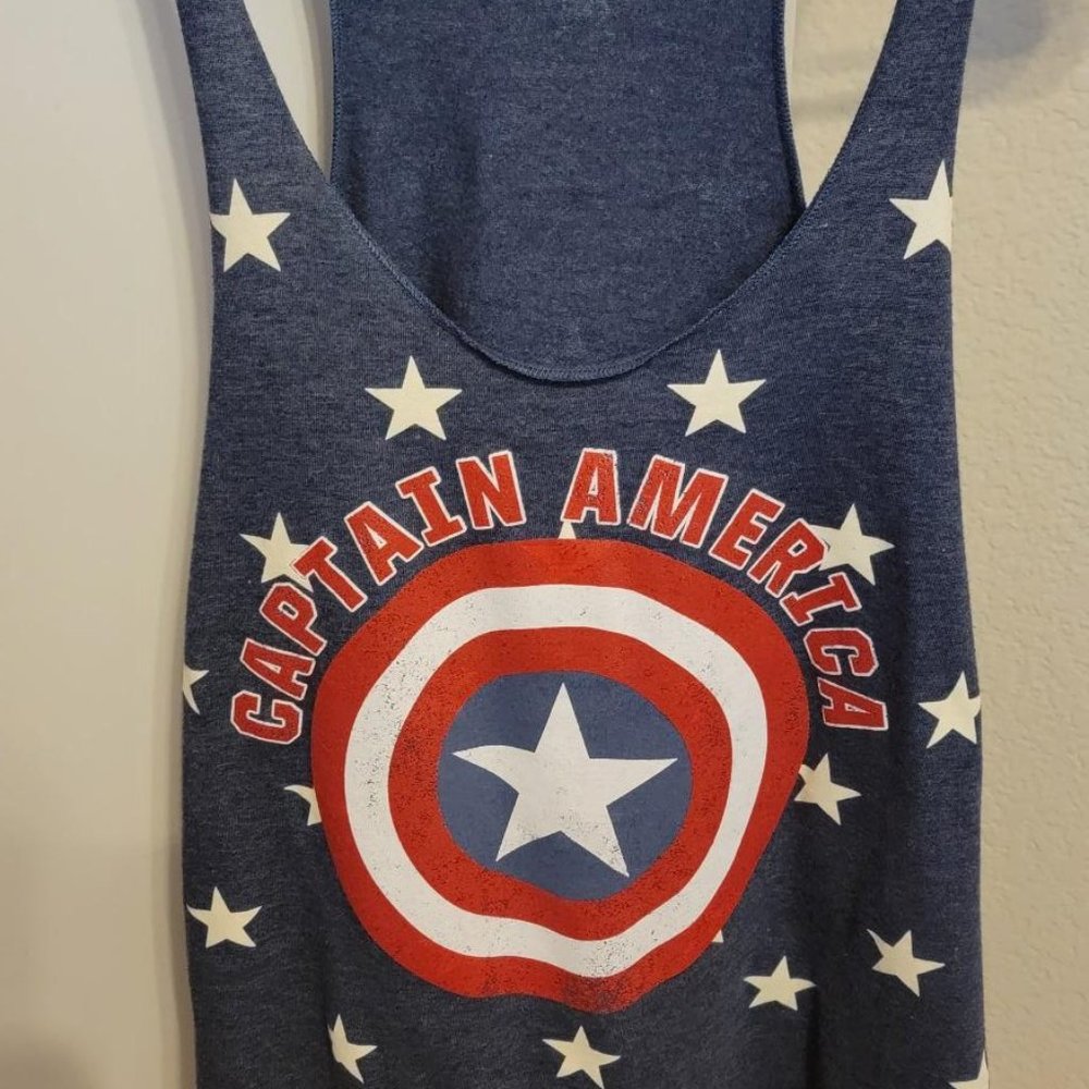 Captain America Stringer Tank Top